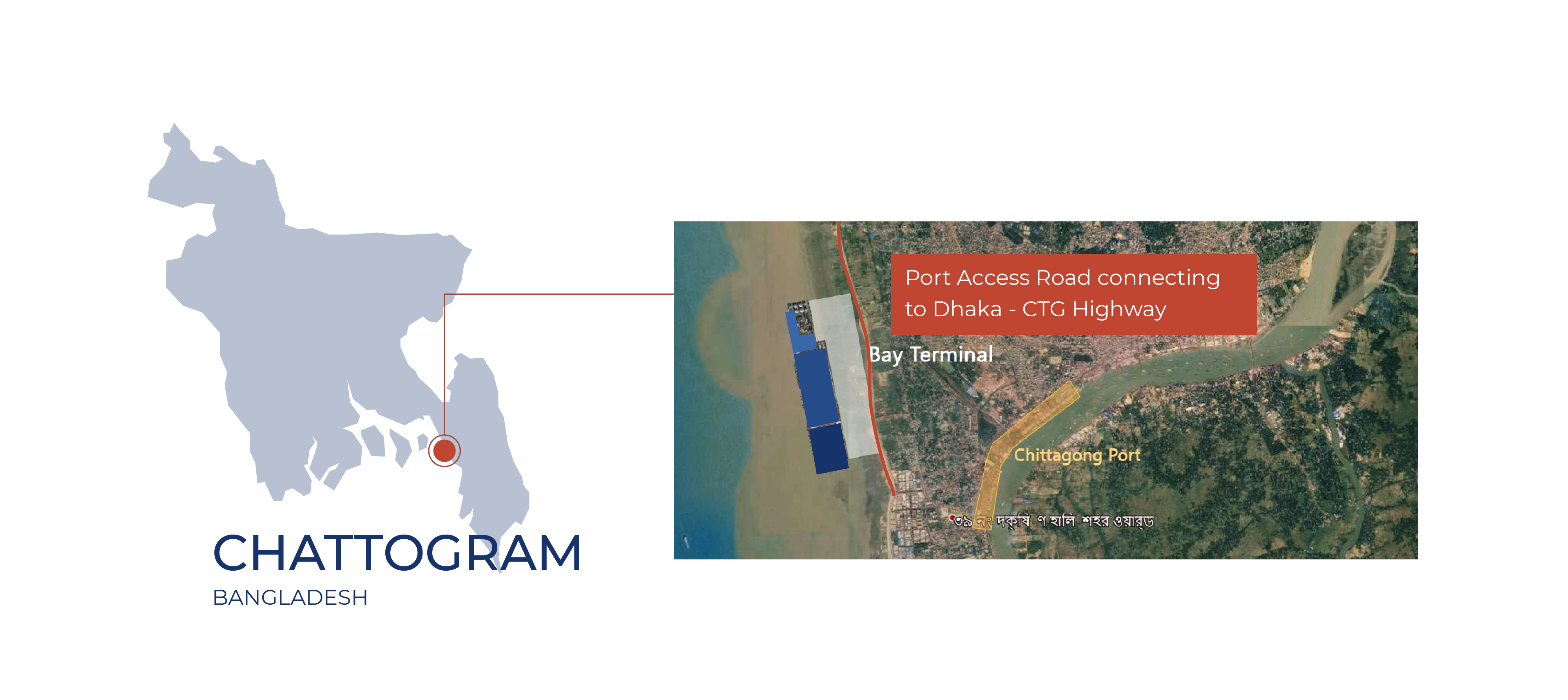 Chattogram Map-with text